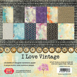 Craft & You I Love Vintage 12x12 Inch Paper Pack (CPB-ILV30)