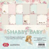 Craft & You Shabby Baby 12x12 Inch Paper Pack (CPS-SB30)
