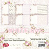 Craft & You White Day 12x12 Inch Paper Pack (CPB-WD30)
