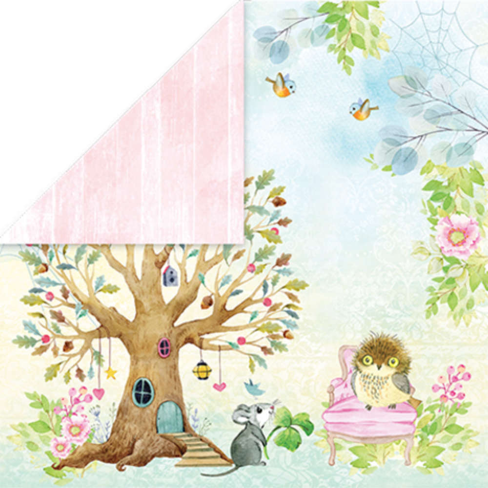 Craft & You Woodland Story 12x12 Inch Paper Pack (CPS-WS30)
