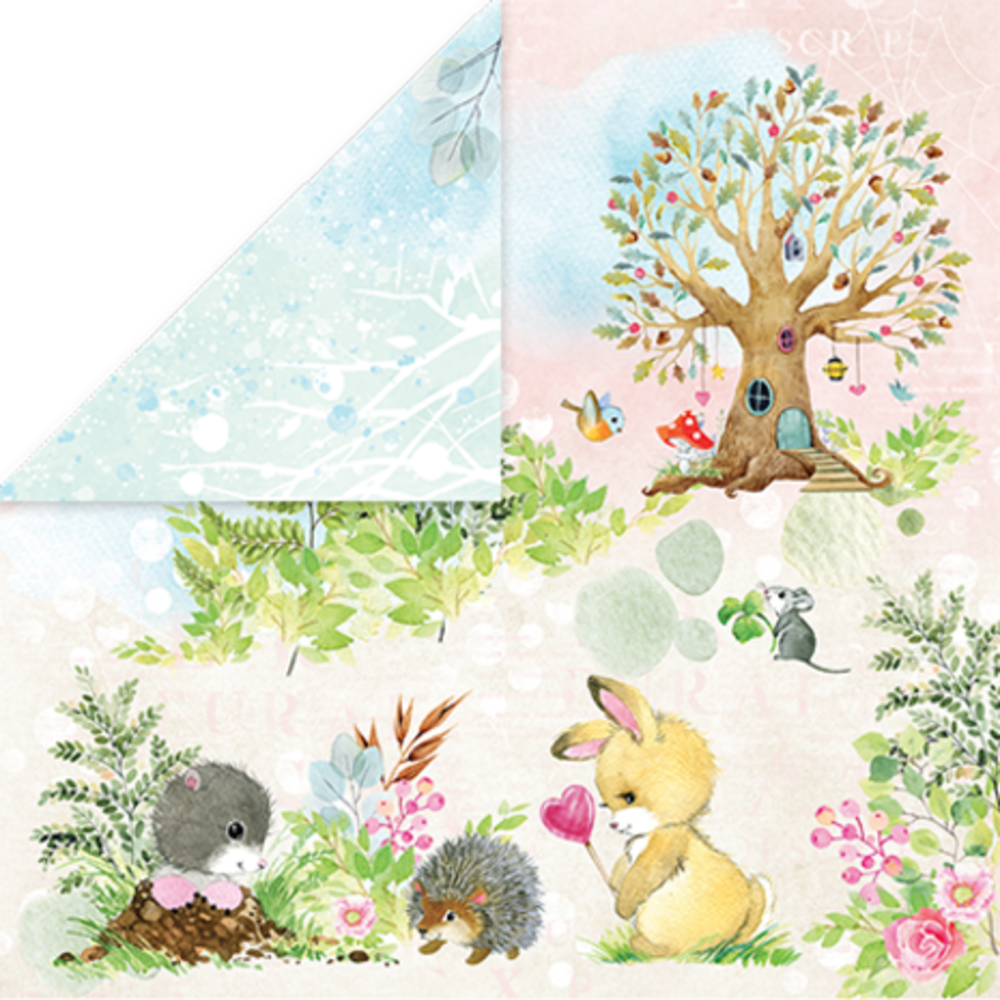 Craft & You Woodland Story 12x12 Inch Paper Pack (CPS-WS30)