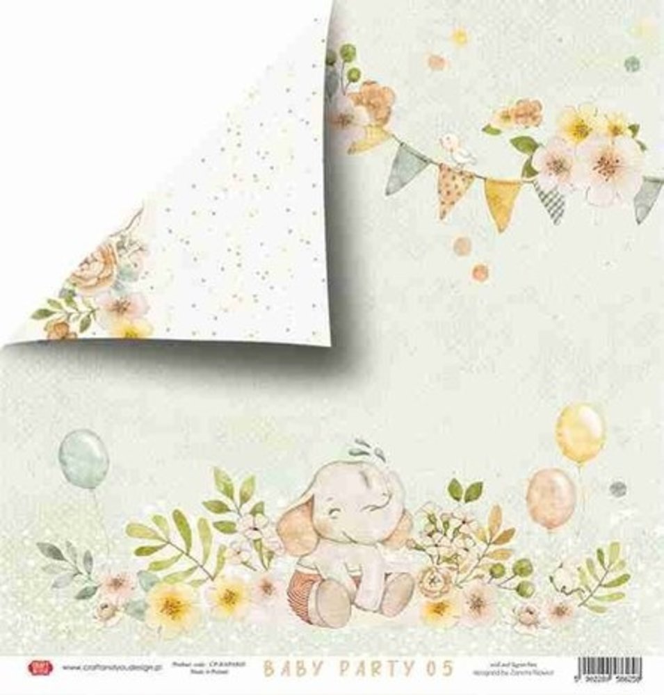 Craft & You Baby Party 12x12 Inch Paper Pack (CPS-BAPAR30-12) Craft & You Baby Party 12x12 Inch Paper Pack (CPS-BAPAR30-12)