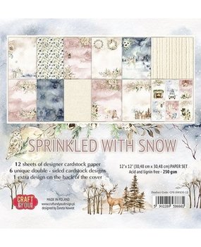 Craft & You Sprinkled With Snow 12x12 Inch Paper Pack (CPS-SWS30-12)