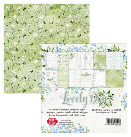Craft & You Lovely Day 12x12 Inch Paper Pack (CPS-LD30-12)