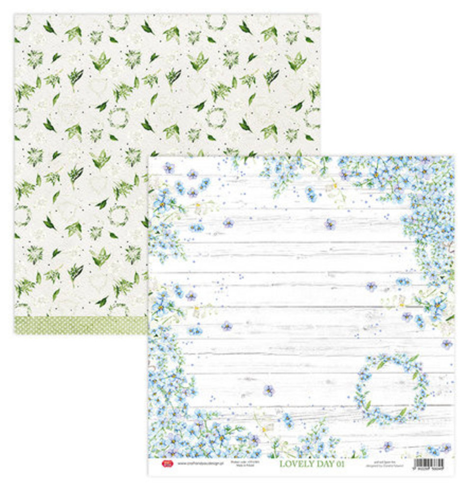 Craft & You Lovely Day 12x12 Inch Paper Pack (CPS-LD30-12)