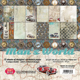 Craft & You Man's World 12x12 Inch Paper Pack (CPS-MAN30)