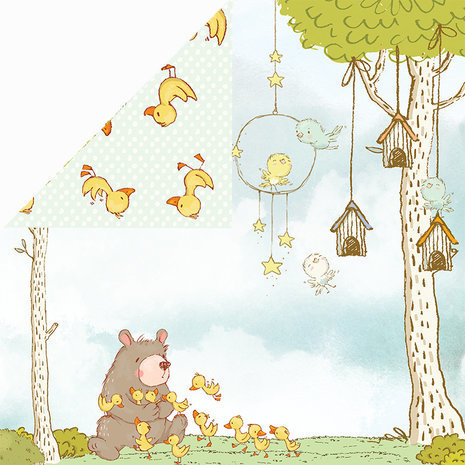 Craft & You Hopping Bunnies 12x12 Inch Paper Pack (CPS-HBU30)