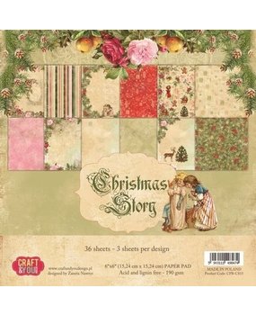 Craft & You Christmas Story 6x6 Inch Paper Pack (CPB-CS15) Craft & You Christmas Story 6x6 Inch Paper Pack (CPB-CS15)