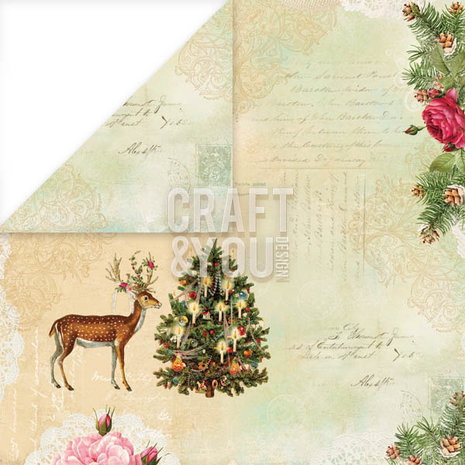 Craft & You Christmas Story 6x6 Inch Paper Pack (CPB-CS15) Craft & You Christmas Story 6x6 Inch Paper Pack (CPB-CS15)