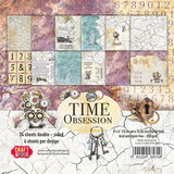 Craft & You Time Obsession 6x6 Inch Paper Pack (CPB-TO15)