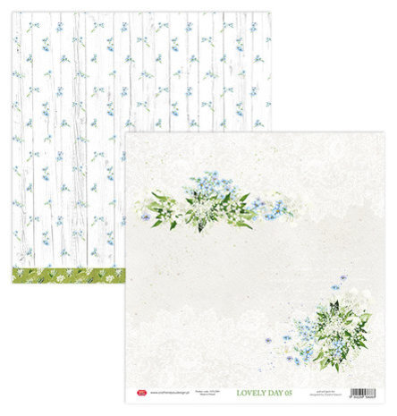 Craft & You Lovely Day 6x6 Inch Paper Pack (CPB-LD15)