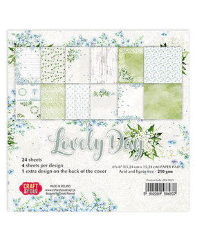 Craft & You Lovely Day 6x6 Inch Paper Pack (CPB-LD15)