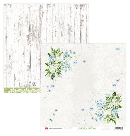 Craft & You Lovely Day 6x6 Inch Paper Pack (CPB-LD15)