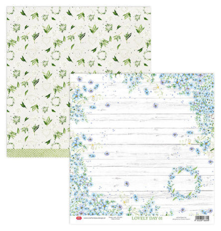 Craft & You Lovely Day 6x6 Inch Paper Pack (CPB-LD15)