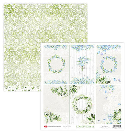 Craft & You Lovely Day 6x6 Inch Paper Pack (CPB-LD15)