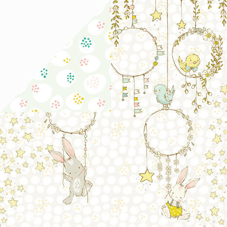 Craft & You Hopping Bunnies 6x6 Inch Paper Pack (CPB-HBU15) Craft & You Hopping Bunnies 6x6 Inch Paper Pack (CPB-HBU15)