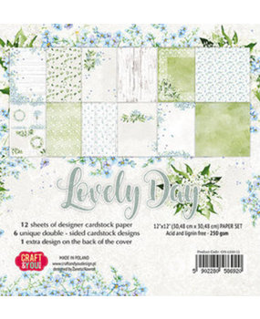 Craft & You Lovely Day 12x12 Inch Paper Pack (CPS-LD30-12)