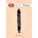 Craft & You Clear Stamp Merry Christmas 2 (CS009)