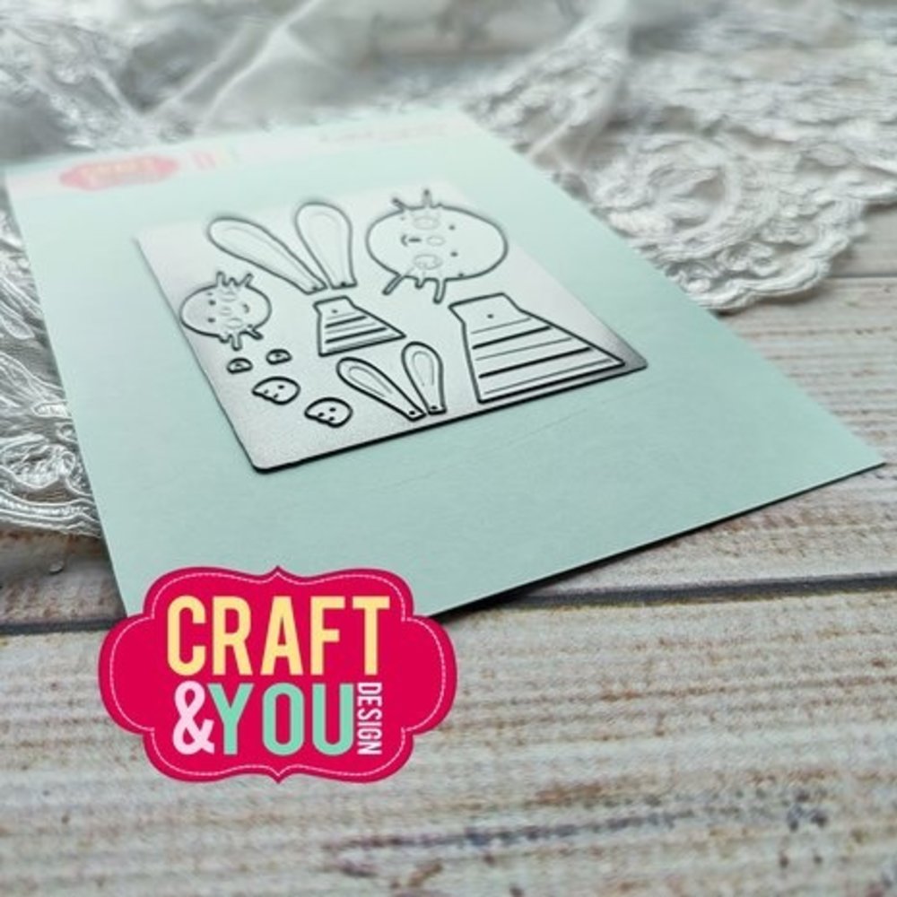 Craft & You Dies Bunnies (CW218) Craft & You Dies Bunnies (CW218)