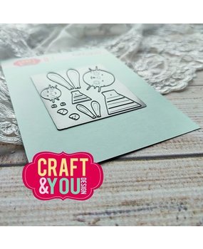 Craft & You Dies Bunnies (CW218) Craft & You Dies Bunnies (CW218)