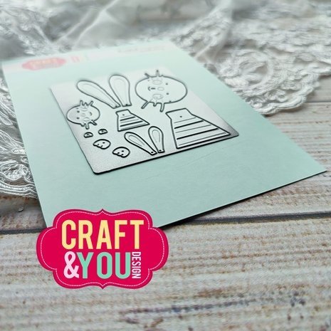 Craft & You Dies Bunnies (CW218) Craft & You Dies Bunnies (CW218)