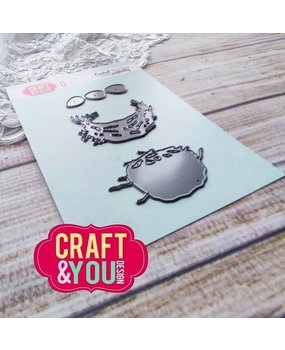 Craft & You Dies Nest With Eggs (CW221) Craft & You Dies Nest With Eggs (CW221)