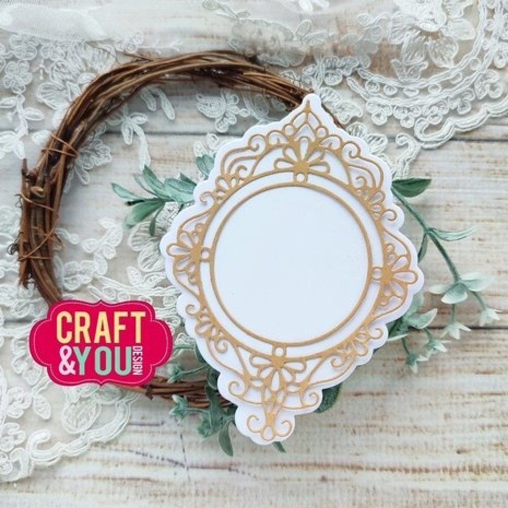 Craft & You Dies Oldfashion Frame (CW231) Craft & You Dies Oldfashion Frame (CW231)