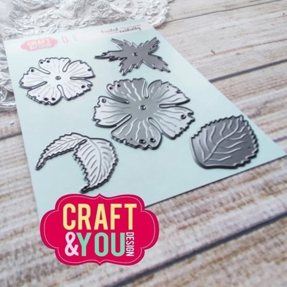 Craft & You Dies Rose With Leaves (CW232)