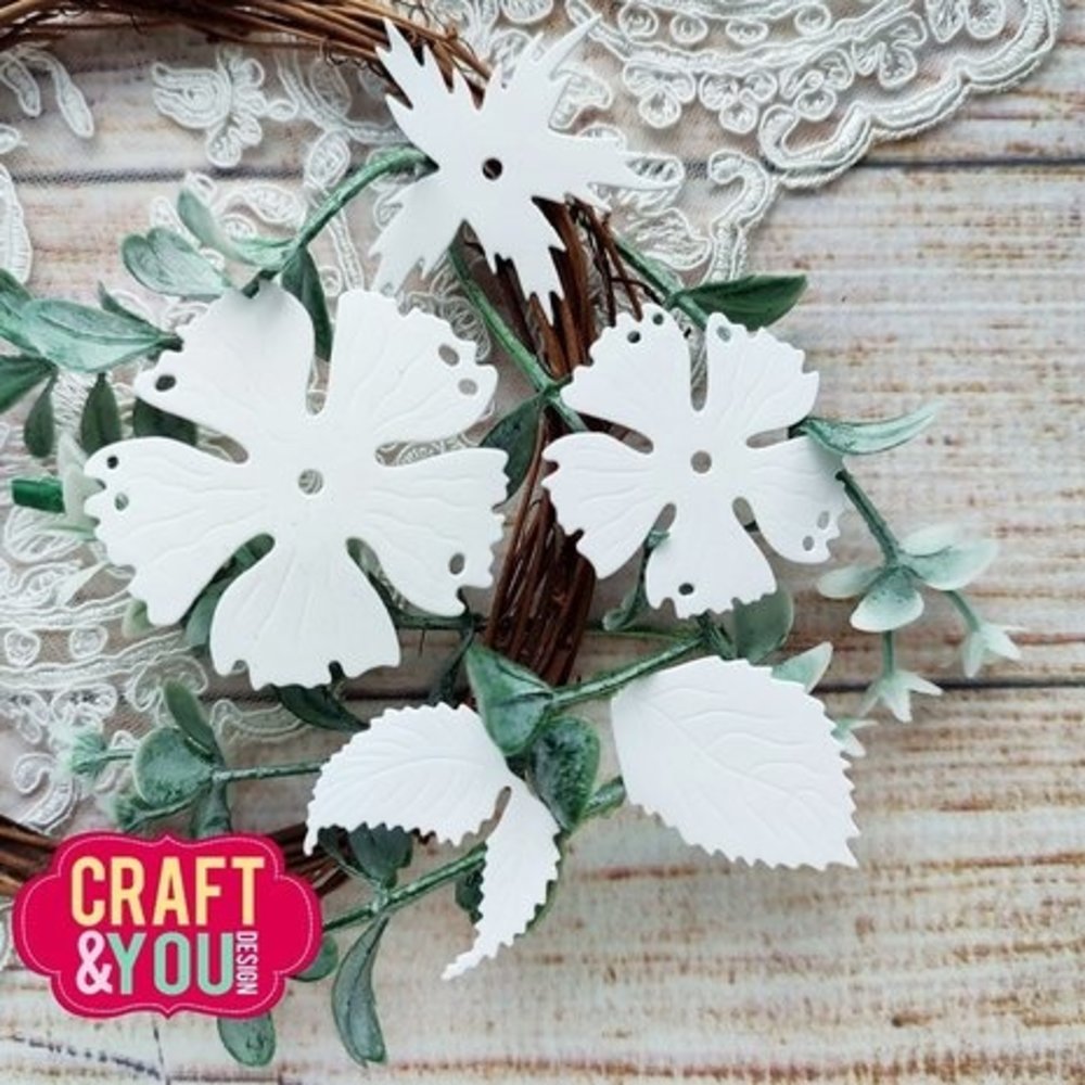 Craft & You Dies Rose With Leaves (CW232)