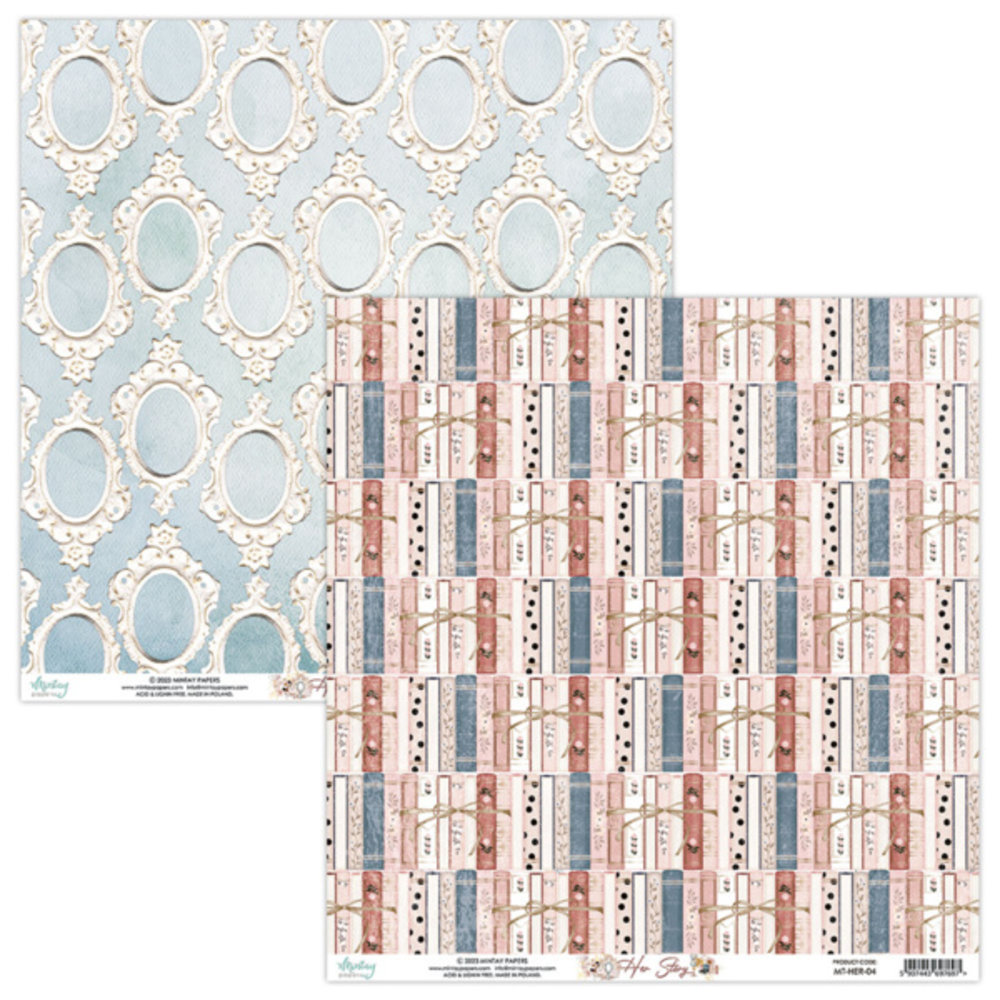 Mintay Her Story 6x6 Inch Scrapbooking Paper Pad (MT-HER-08) Mintay Her Story 6x6 Inch Scrapbooking Paper Pad (MT-HER-08)