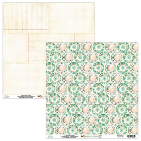Mintay Nana's Kitchen 6x6 Inch Scrapbooking Paper Pad (MT-NAN-08)