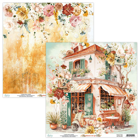 Mintay Places We Go 6x6 Inch Scrapbooking Paper Pad (MT-PLA-08)