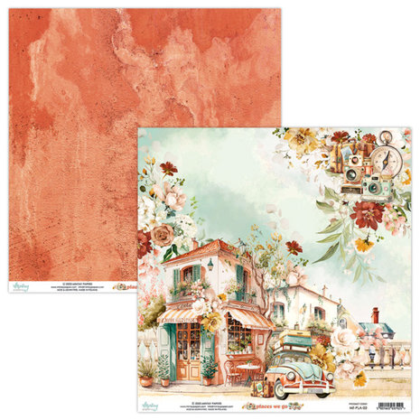 Mintay Places We Go 6x6 Inch Scrapbooking Paper Pad (MT-PLA-08)