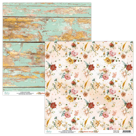 Mintay Places We Go 6x6 Inch Scrapbooking Paper Pad (MT-PLA-08)