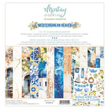 Mintay Mediterranean Heaven 12x12 Inch Scrapbooking Paper Set (MT-MED-07)