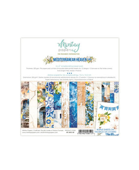 Mintay Mediterranean Heaven 6x6 Inch Scrapbooking Paper Pad (MT-MED-08) Mintay Mediterranean Heaven 6x6 Inch Scrapbooking Paper Pad (MT-MED-08)