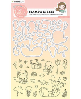Studio Light Sweet Stories Stamp & Die Under the Sea (SL-SS-SCD57) Studio Light Sweet Stories Stamp & Die Under the Sea (SL-SS-SCD57)