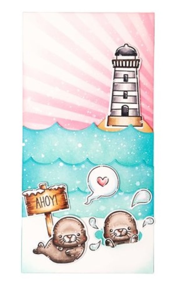 Studio Light Sweet Stories Stamp & Die Sea Shore (SL-SS-SCD58)