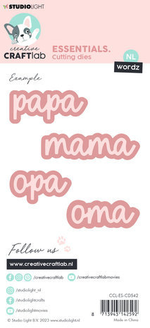 Creative Craftlab Essentials Dies Wordz Family (CCL-ES-CD542) Creative Craftlab Essentials Dies Wordz Family (CCL-ES-CD542)