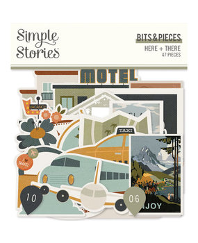 Simple Stories Here + There Bits & Pieces (19817) Simple Stories Here + There Bits & Pieces (19817)