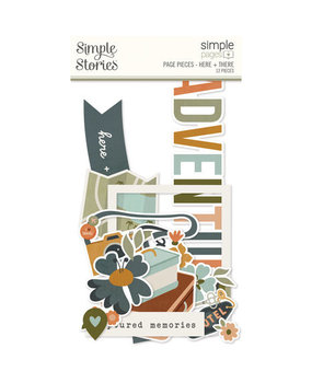 Simple Stories Here + There Simple Pages Pieces (19827) Simple Stories Here + There Simple Pages Pieces (19827)