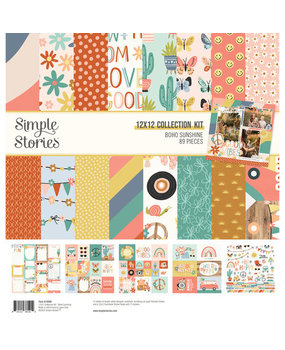 Simple Stories Boho Sunshine 12x12 Inch Collection Kit (19900) Simple Stories Boho Sunshine 12x12 Inch Collection Kit (19900)