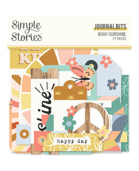 Simple Stories Boho Sunshine Journal Bits (19918) Simple Stories Boho Sunshine Journal Bits (19918)