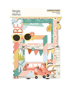 Simple Stories Boho Sunshine Chipboard Frames (19921)
