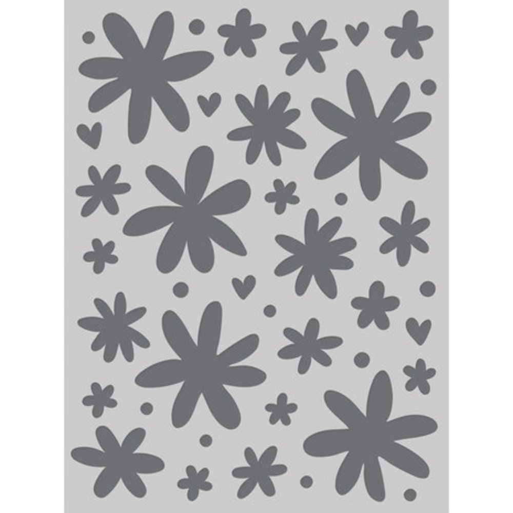Simple Stories Boho Sunshine Stencil Daisies (19926) Simple Stories Boho Sunshine Stencil Daisies (19926)