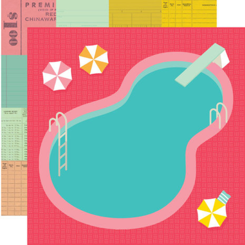 Simple Stories Retro Summer 12x12 Inch Collection Kit (20000) Simple Stories Retro Summer 12x12 Inch Collection Kit (20000)