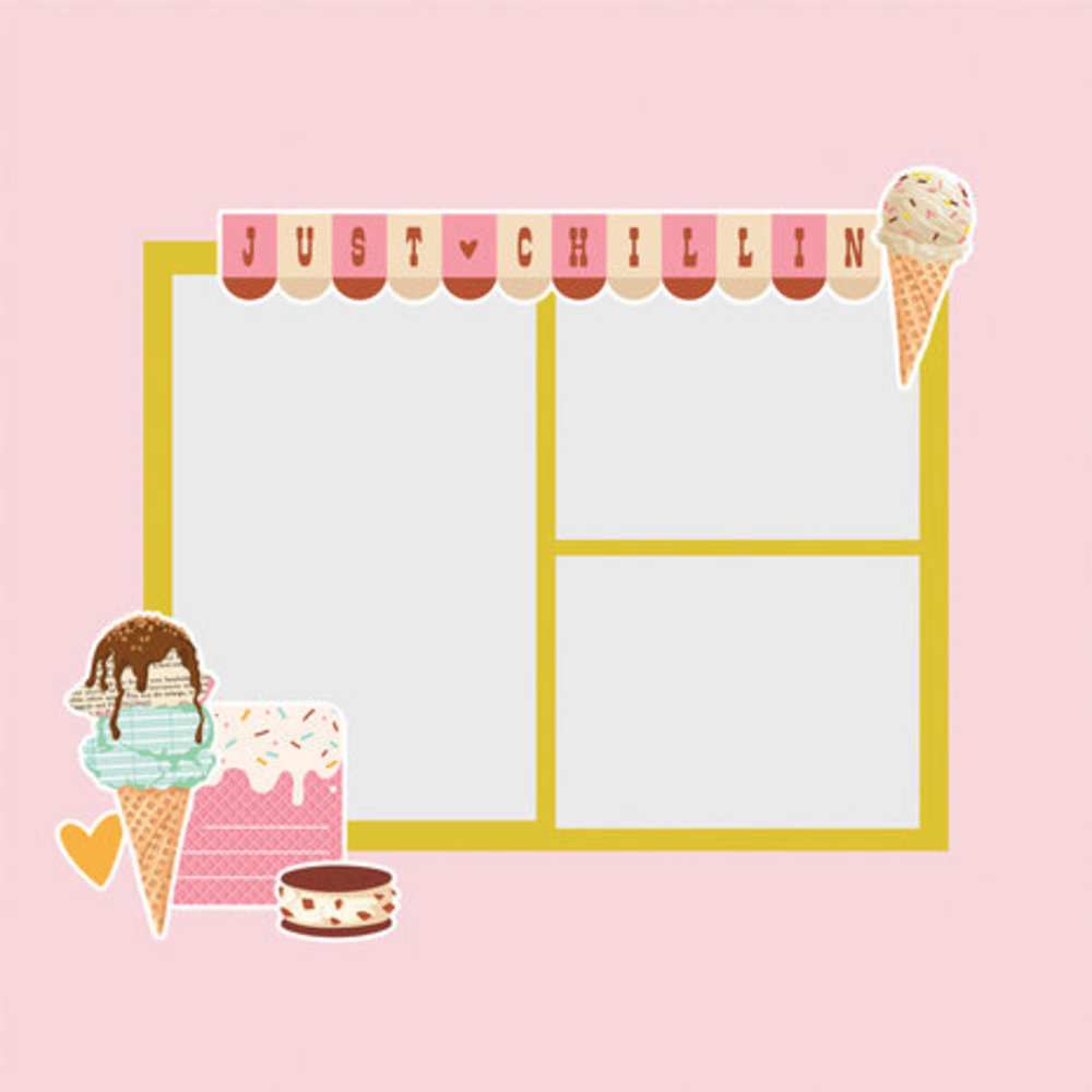 Simple Stories Retro Summer Simple Pages Pieces (20027) Simple Stories Retro Summer Simple Pages Pieces (20027)