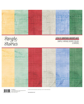 Simple Stories Simple Vintage Berry Fields 12x12 Inch Vintage Basics Kit (20115) Simple Stories Simple Vintage Berry Fields 12x12 Inch Vintage Basics Kit (20115)