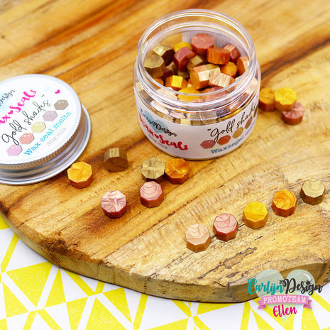 Carlijn Design Wax Seal Melts Gold Shades (CDWX-0005) Carlijn Design Wax Seal Melts Gold Shades (CDWX-0005)