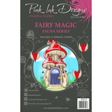 Pink Ink Designs Fauna Series Fairy Magic A5 Clear Stamps (PI212)